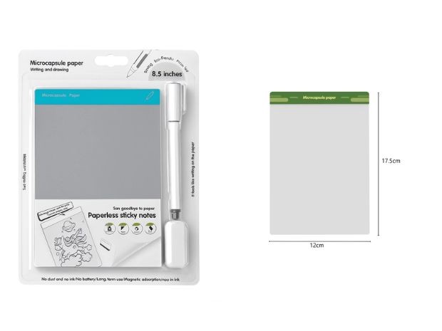 &u+ BLOCK DE NOTAS ADHESIVA MAGNETICA 21CM XS-BQ85